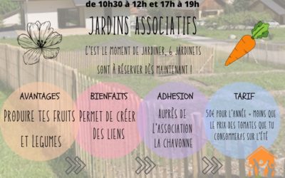 Réservez votre jardin associatif : 1 jardin ESt encore disponible !